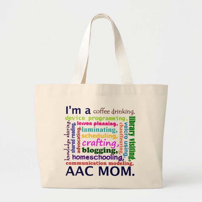 AAC Homeschooling Mum Tote (Front)