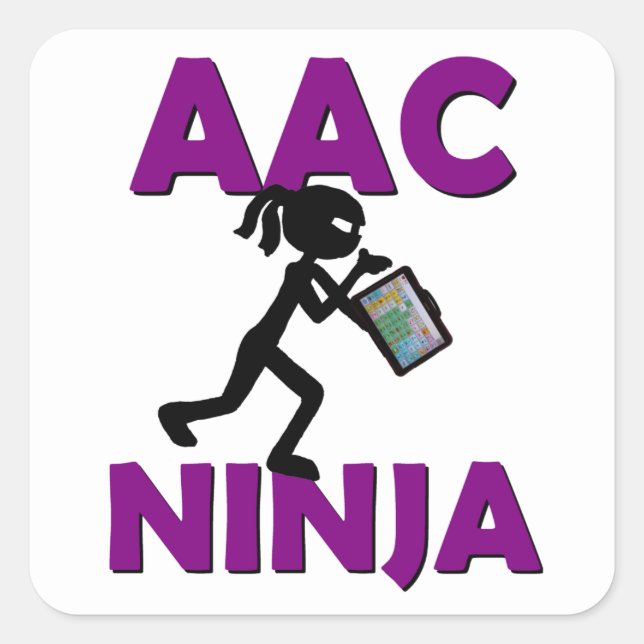 AAC Ninja Stickers (Front)