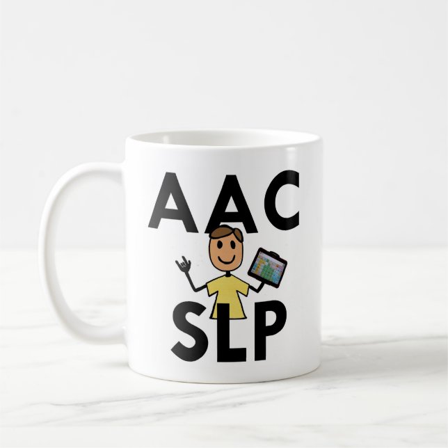 AAC SLP Male Mug (Left)