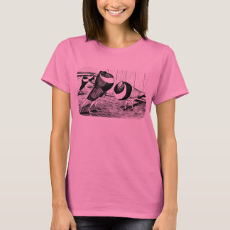 Aachen Band Cropper Pigeons T-Shirt