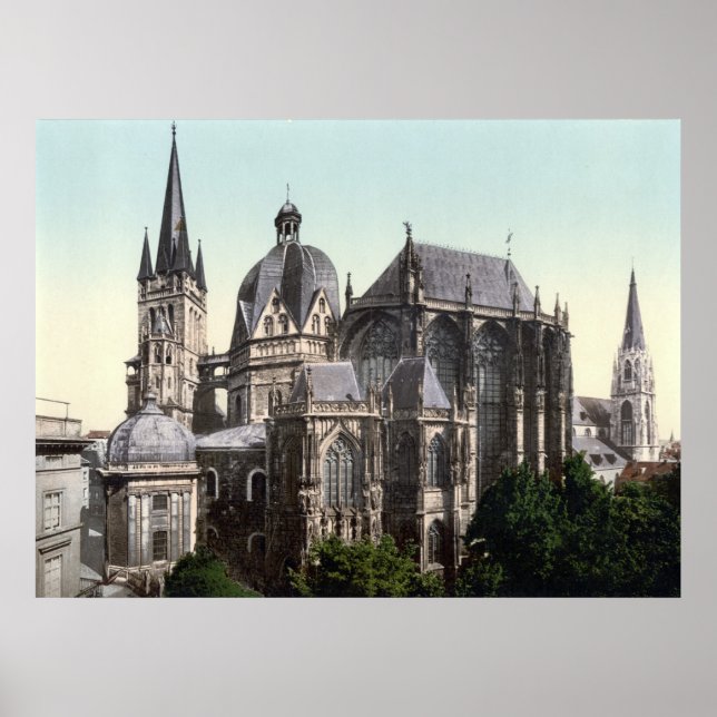 Aachen Cathedral Poster (Front)