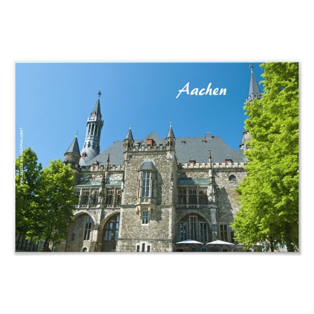 Aachen Photo Enlargement Print (Front)