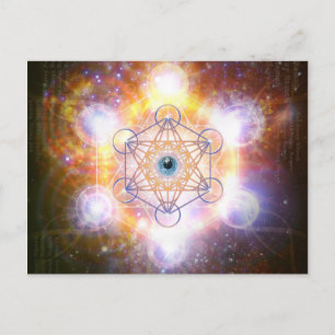 "Aad Guray Nameh"-Protective Mantra-Merkaba Postcard