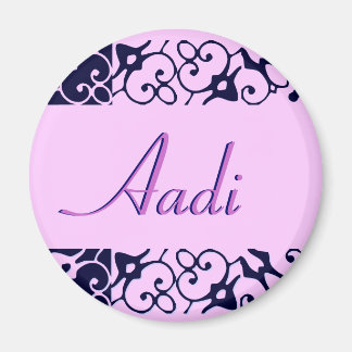 Aadi Designer Name Magnet