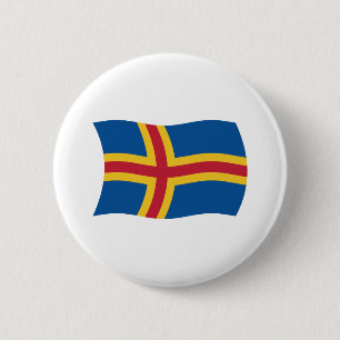 Aaland Flag Button