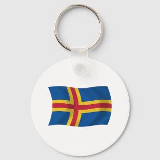 Aaland Flag Keychain