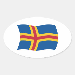 Aaland Flag Sticker