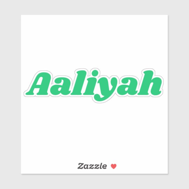 Aaliyah (Sheet)