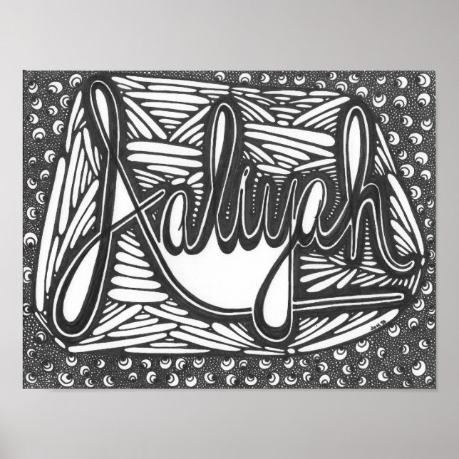 Aaliyah Poster (Front)