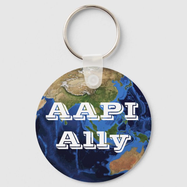 AAPI Ally Key Ring (Front)
