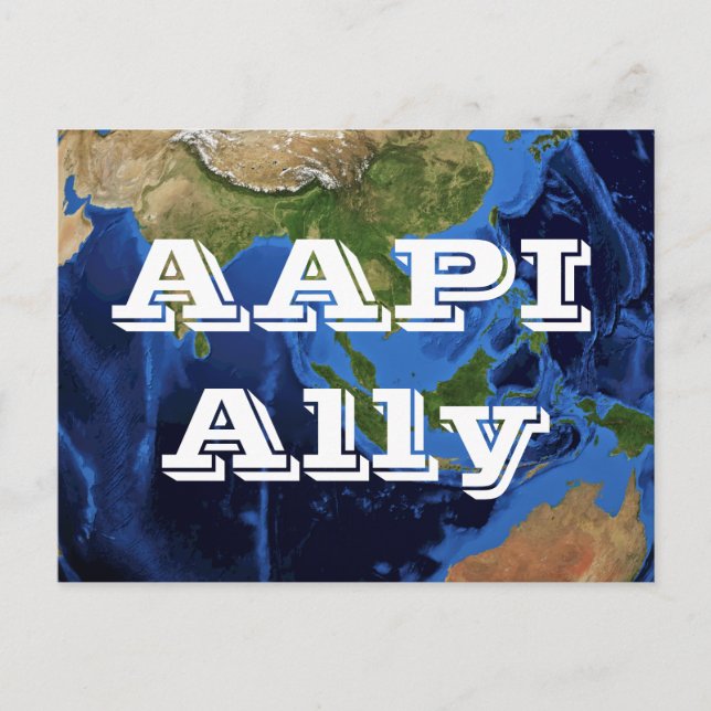 AAPI Ally Postcard (Front)