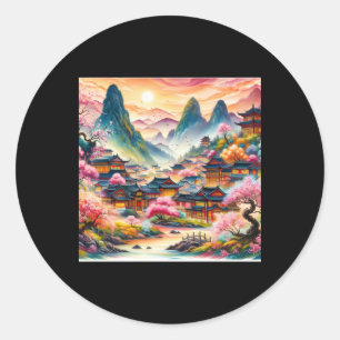 Aapi Essence In Brushwork Landscapes Sticker