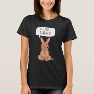 Aardvark Anteater African Ant Bear Edentate Armadi T-Shirt