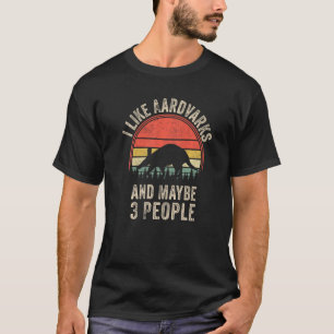 Aardvark Graphic Aardvarks Zoo Animal T-Shirt