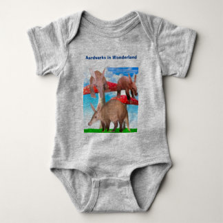 Aardvarks in Wonderland Baby Bodysuit