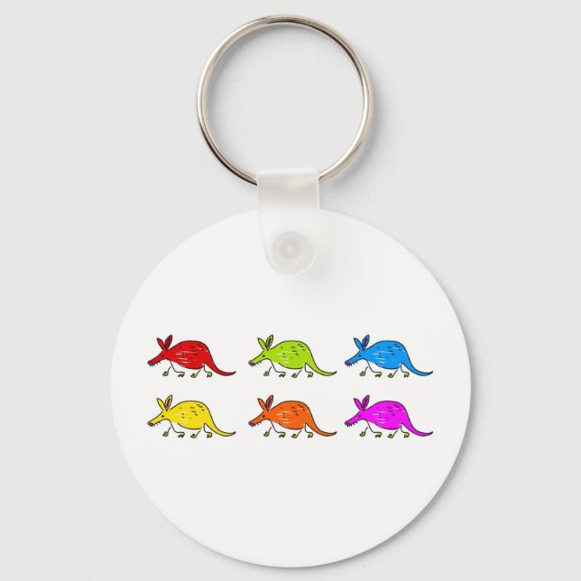 Aardvarks Key Ring (Front)
