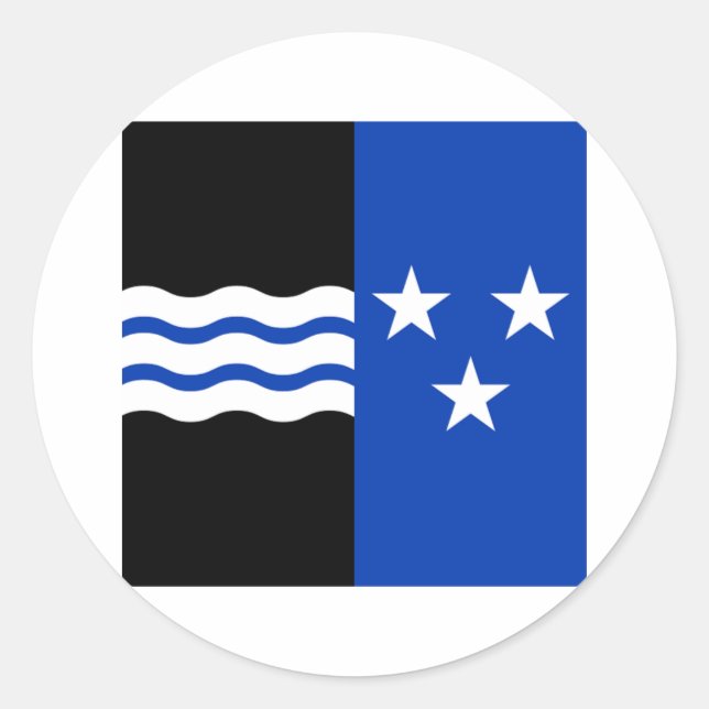 Aargau Flag Classic Round Sticker (Front)