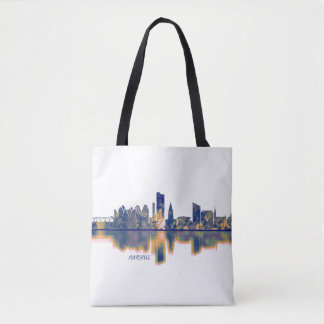 Aarhus Skyline Tote Bag
