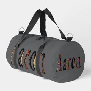 "Aaron and the Game of Glory" His Name Duffle Bag