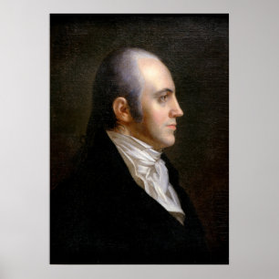 Aaron Burr Portrait Poster