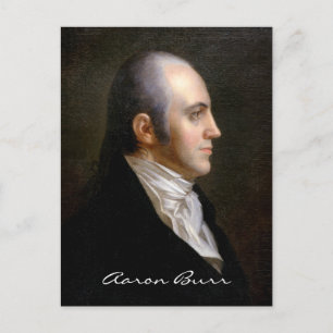 Aaron Burr Postcard