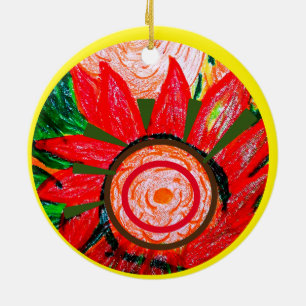 Aaron Dino Ceramic Tree Decoration