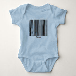 Aaron Personalised Functional Barcode Baby Creeper