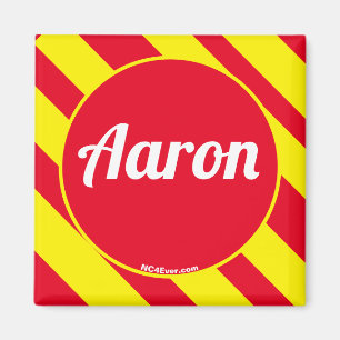 Aaron Red/Yellow Magnet