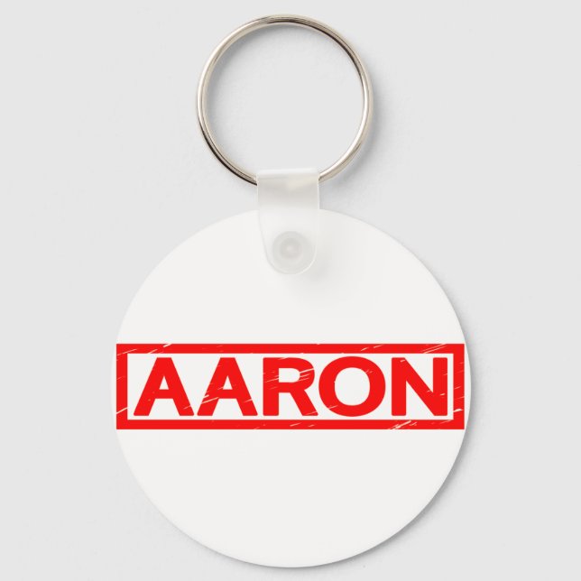 Aaron Stamp Key Ring (Front)