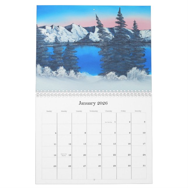 Aaron Thomas Artistry 2013 Calendar (Jan 2026)