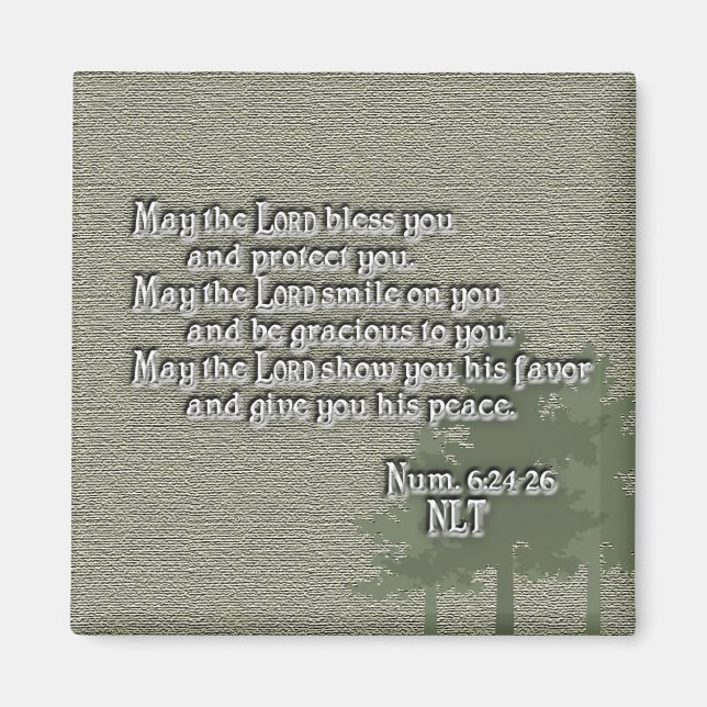 Aaron's Blessing _magnet Magnet (Front)