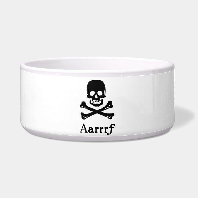 Aarrrf! Dog Bowl (Front)