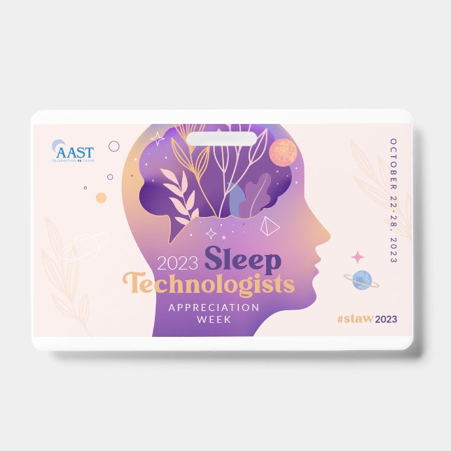AAST STAW 2023 Badge ID Badge (Front)
