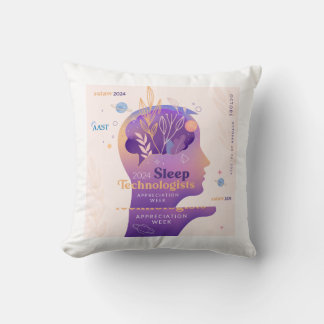 AAST STAW 2024 Throw Pillow