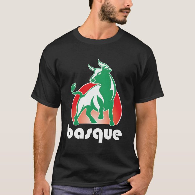 Aatxe The Basque Bull Basque Basque Pride T-Shirt (Front)