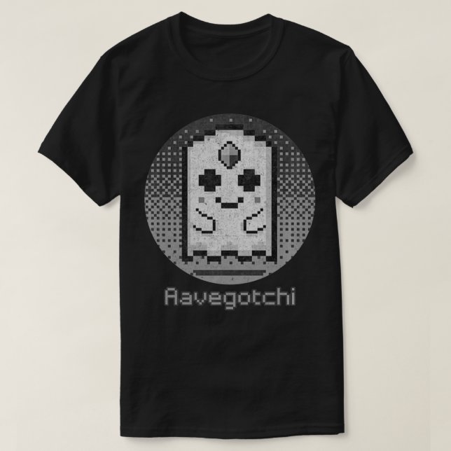 Aavegotchi GHST  Aave Crypto, NFT NonFungible Toke T-Shirt (Design Front)
