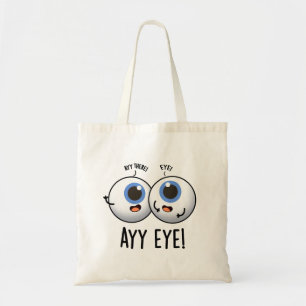Aay Eye Funny AI Pun Tote Bag