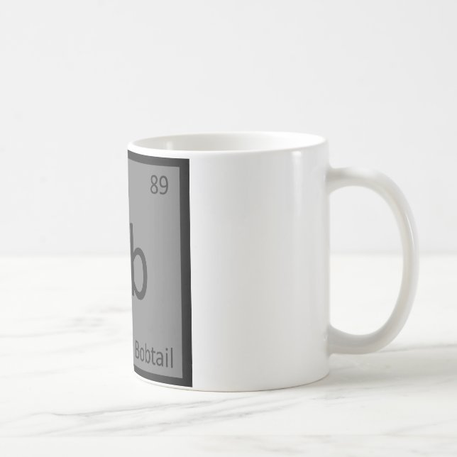 Ab - American Bobtail Chemistry Periodic Table Coffee Mug (Right)