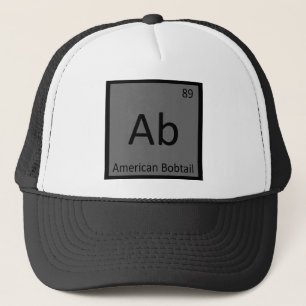 Ab - American Bobtail Chemistry Periodic Table Trucker Hat