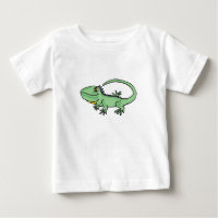 AB- Cartoon Iguana Baby Outfit