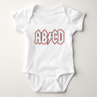 AB/CD BABY BODYSUIT