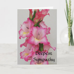 AB- Deepest Sympathy Floral Card