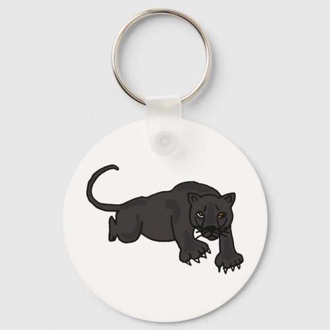 AB- Leaping Panther Key Ring (Front)