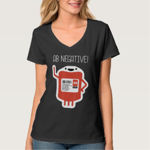Ab Negative Blood Type Ab Negative Blood Donor Phl T-Shirt