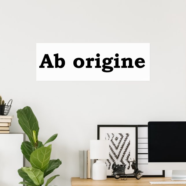 Ab origine poster (Home Office)