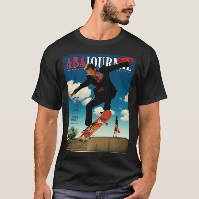 ABA Journal Legal Rebels Skater Cover T-Shirt (Front)