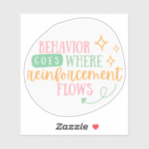 ABA stickers, Behavior Tech, BCBA, ABA gift,