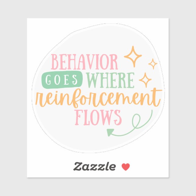 ABA stickers, Behavior Tech, BCBA, ABA gift,  (Sheet)