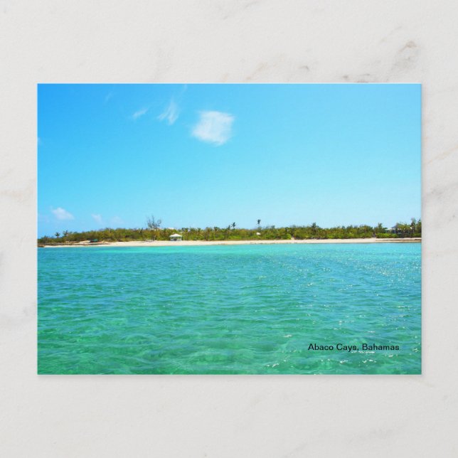 Abaco Cays Postcard (Front)
