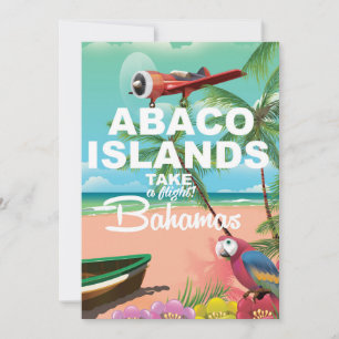 Abaco Islands vacation poster